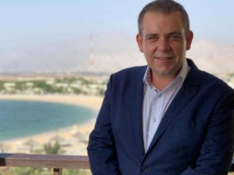 Arthur Timlin, Director of Operations at Hilton Ras Al Khaimah Beach Resort.