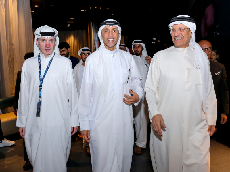 Mohamad Al Habtoor, Vice-chairman and CEO of Al Habtoor Group and delegates