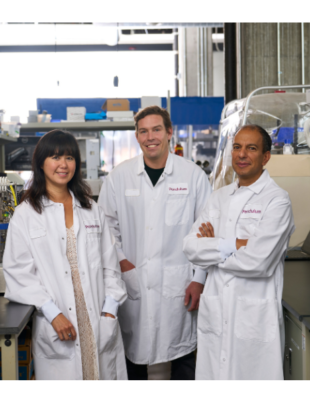 Pendulum Co-Founders Dr. Colleen Cutcliffe (Chief Executive Officer), Dr. Jim Bullard (Chief Technology Officer) and Dr. John Eid (Chief Science Officer)