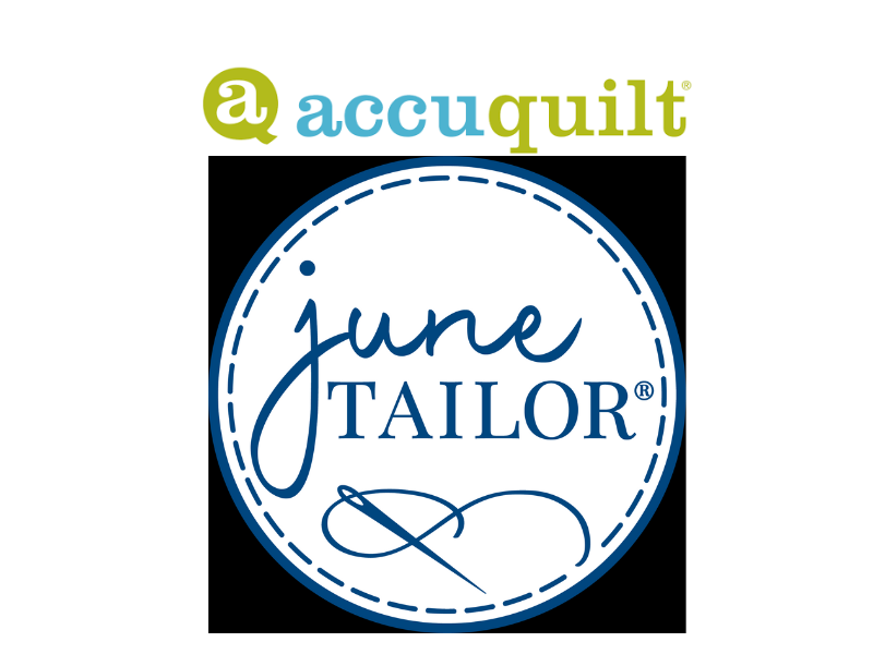 acquilt and june tailor logos
