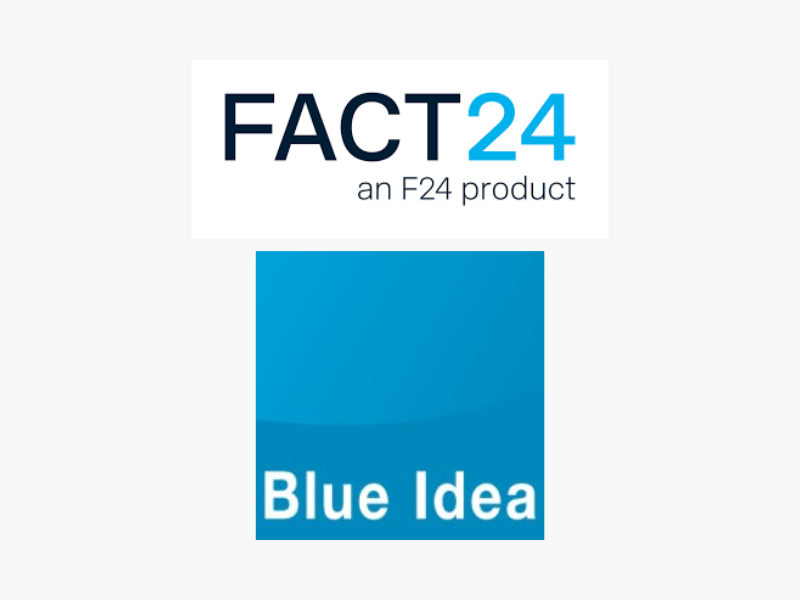 F24 and Blue Idea logo