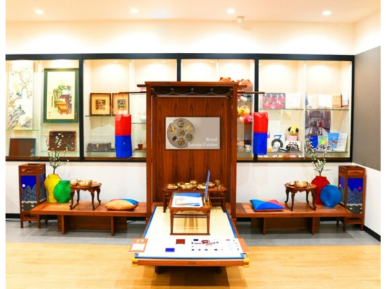 Korean Food Culture Box is set up at the Korean Cultural Center in Osaka, Japan (KCDF)