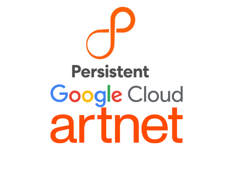 Persistent, GCP and Artnet logos