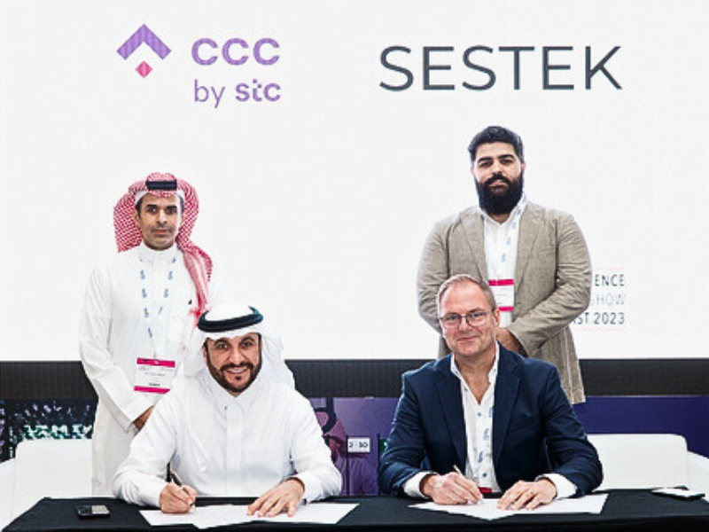 SESTEK and ccc sign MoU to improve performance of call centers with AI (Photo: Business Wire)