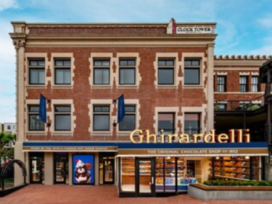 The Original Ghirardelli Chocolate & Ice Cream Shop will reopen on July 13 in San Francisco’s Ghirardelli Square.Photo Credit: Albert Law.