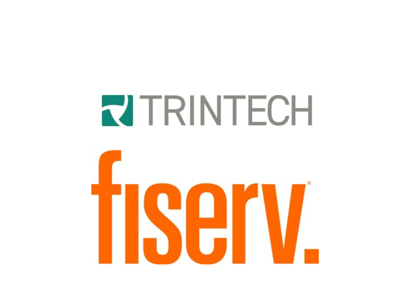 Trinitech and Fiserv logos