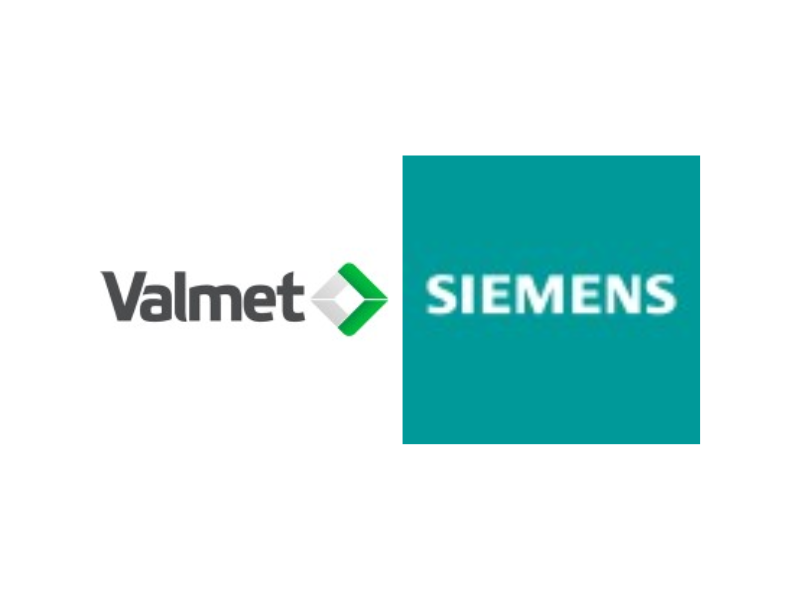 Valmet and Siemens logos