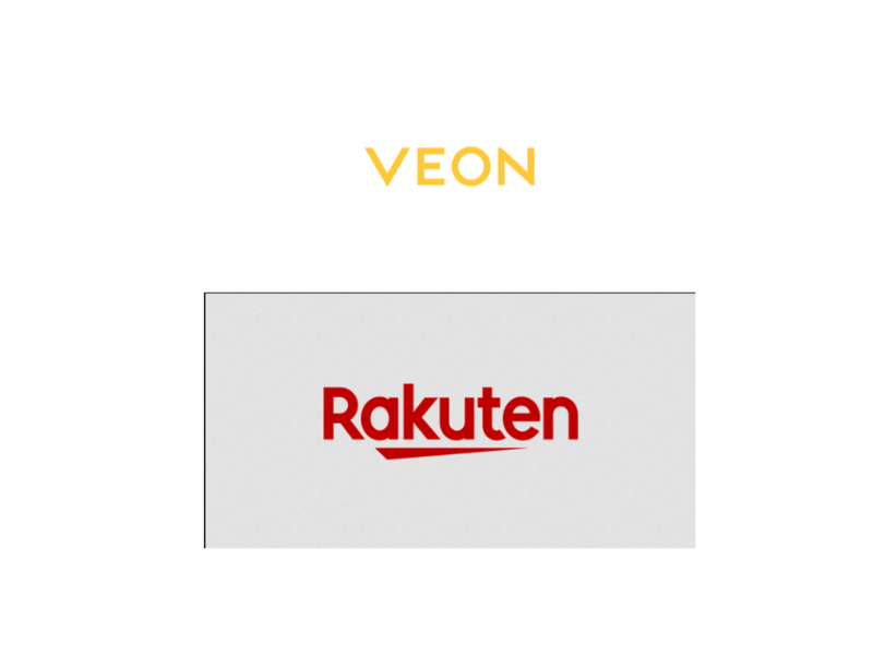 VEON-Rakuten logos