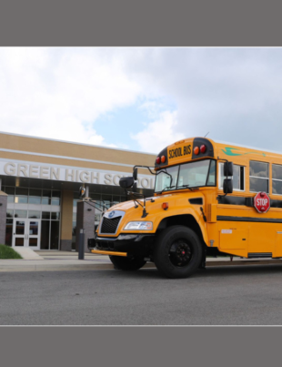lue Bird is delivering 13 electric, zero-emission school buses to the Bowling Green Independent School District (BGISD) in Kentucky to help the school district accelerate its transition to clean student transportation. BGISD buses transport daily around 2,300 students to and from schools. (Image provided by Bowling Green Independent School District)