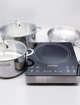 ECOA Induction Cooker with Full Cookware Bundle