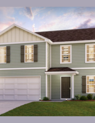 Essex Floor Plan Rendering New Homes in Lexington, NC by Century Complete