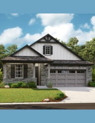 The Larimar is one of four Richmond American floor plans available at Seasons at Blanco Vista in San Marcos, Texas