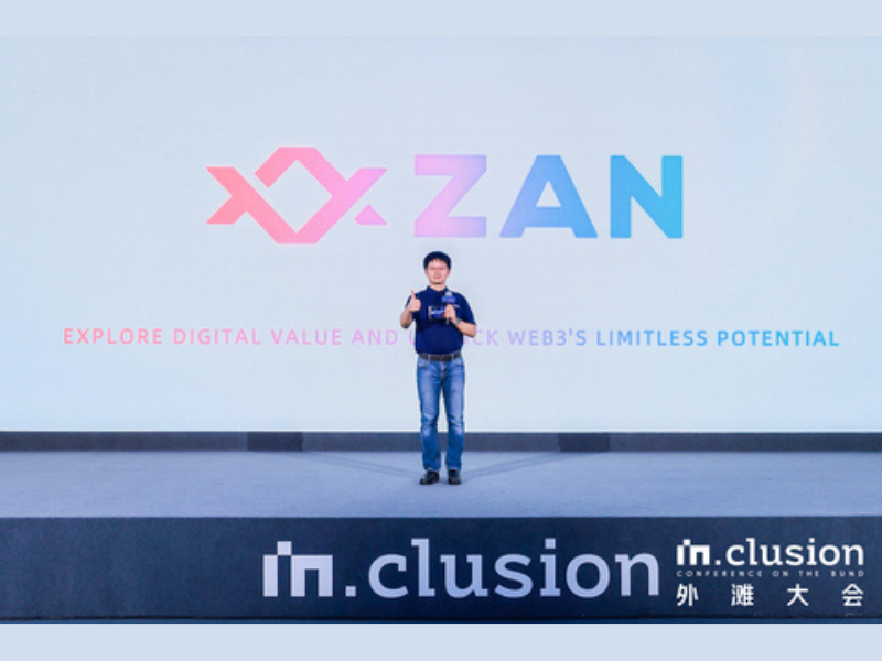 Zhang Hui, CEO of ZAN, at 2023 INCLUSION · Conference on the Bund (Photo Business Wire)