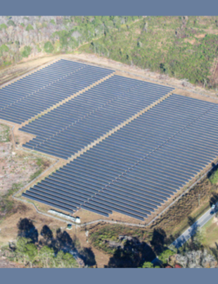 Aspen Power solar project in Baxley, Georgia, 4.37 MW. (Photo Business Wire)