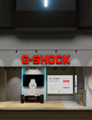 Virtual G-Shock Store