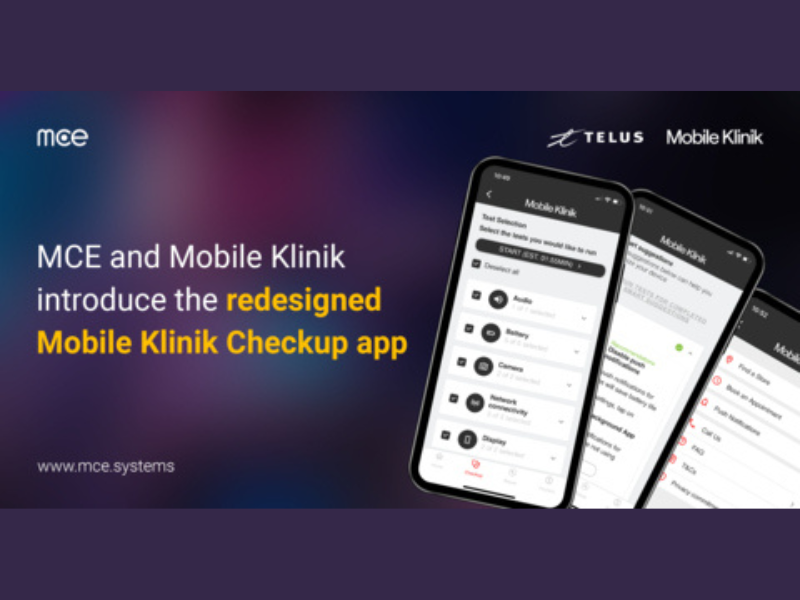 MCE Systems Ltd., the pioneer of digital-first device lifecycle management (dDLM), has unveiled several improvements to the Mobile Klinik Device Checkup app.