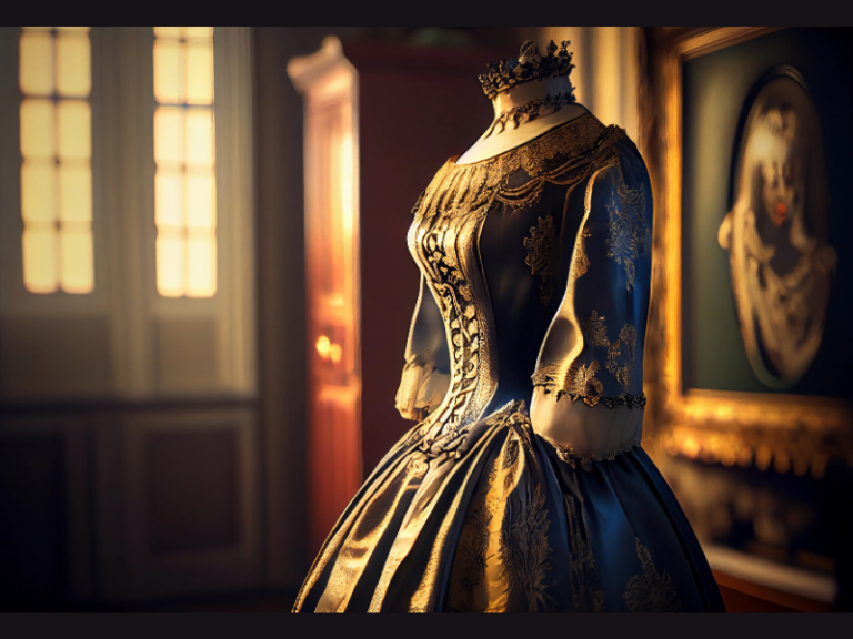 19th-century-women-dress-on-a-mannequin-in-the-room-Image-by-plutusart-on-Freepik