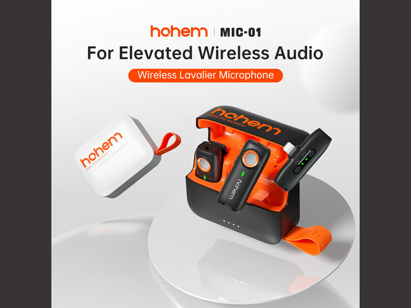 Hohem-Mic-01-Ultimate-Wireless-Microphone-for-Content-Creators