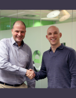 Michael-van-Duijn-(ORTEC CEO, Left) and-Zak-Ewen-(Partner, Battery-Ventures, Right) Photo-Business-Wire