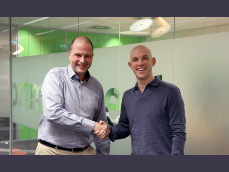 Michael-van-Duijn-(ORTEC CEO, Left) and-Zak-Ewen-(Partner, Battery-Ventures, Right) Photo-Business-Wire