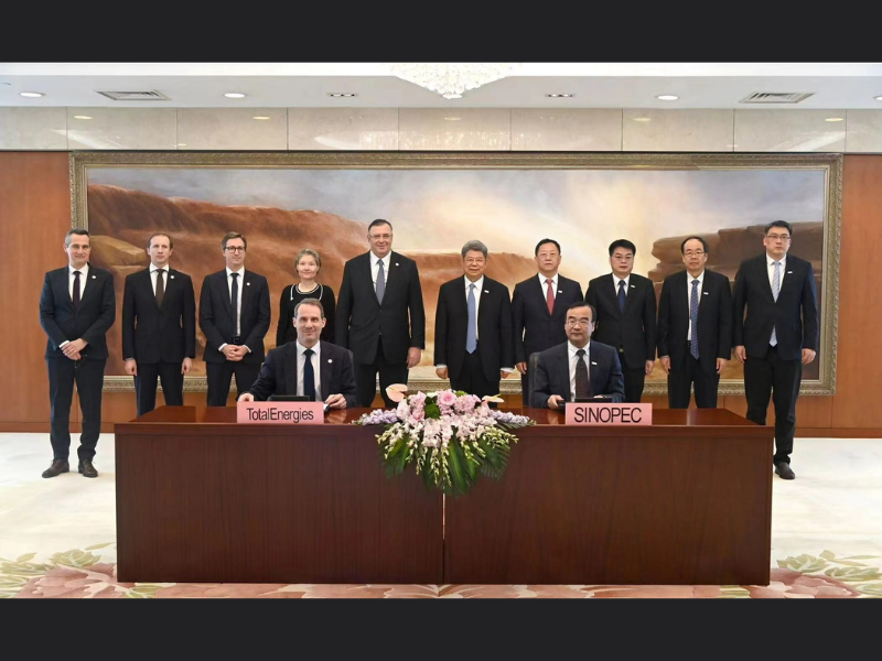 Sinopec and TotalEnergies Ink Agreement for Sustainable Aviation Fuel Production.