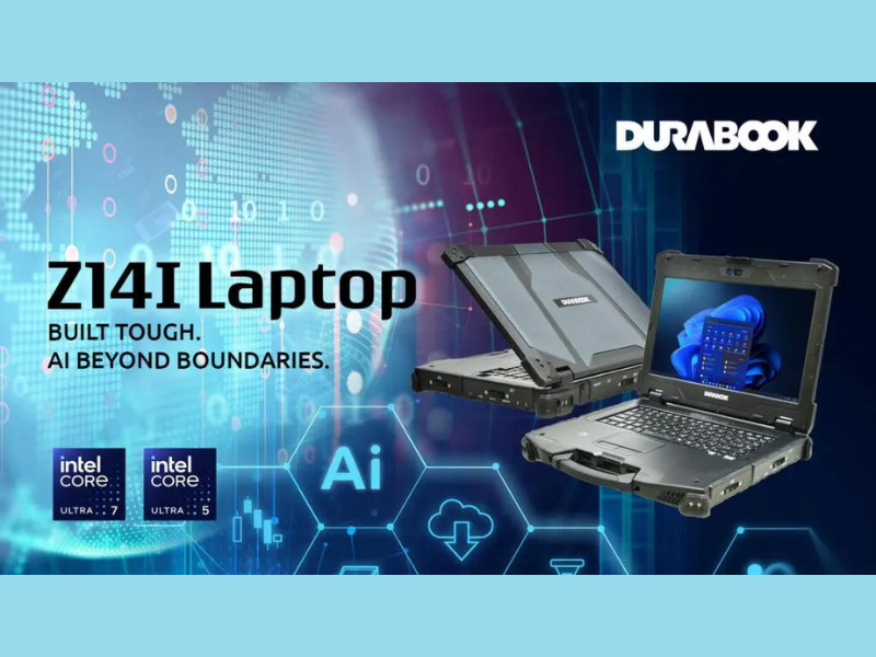 Durabook Unlocks New AI PC Experiences with its Z14I Rugged Laptop