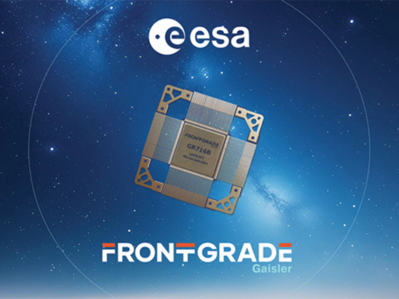 Frontgrade Gaisler awarded ESA Contract to qualify Spacecraft Avionics Microcontroller for Flight