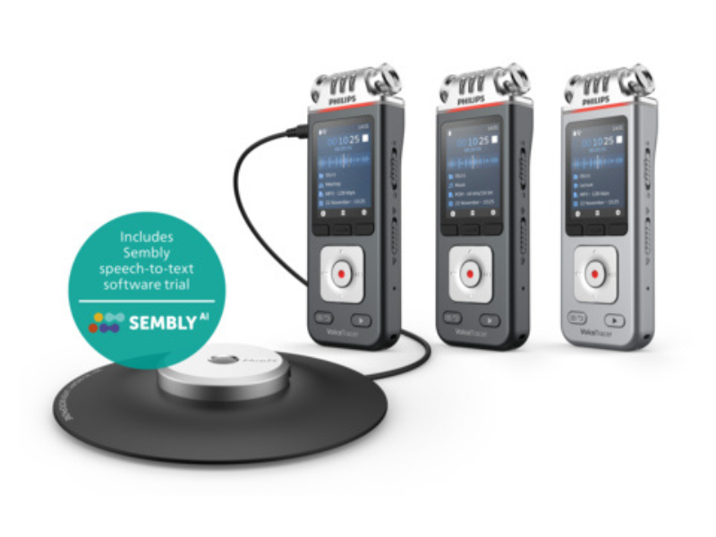 Philips Speech and Sembly AI Collaborate to introduce New Cutting-edge Audio Recorders