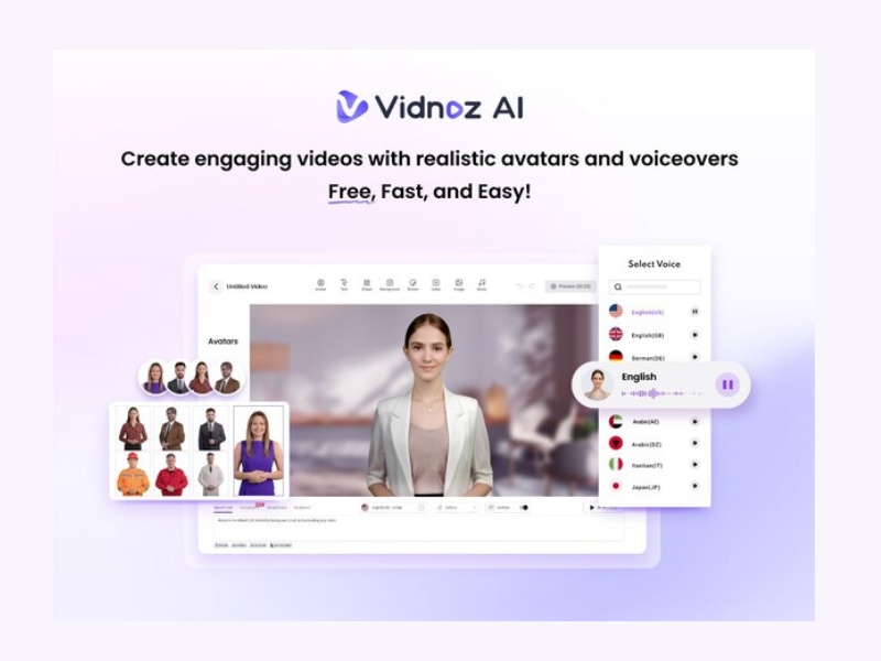 Vidnoz AI 3.0 empowers Businesses & Creators with Next-Gen Avatar Video Creation