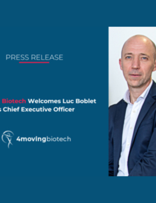 4Moving Biotech welcomes Luc Boblet as Chief Executive Officer
