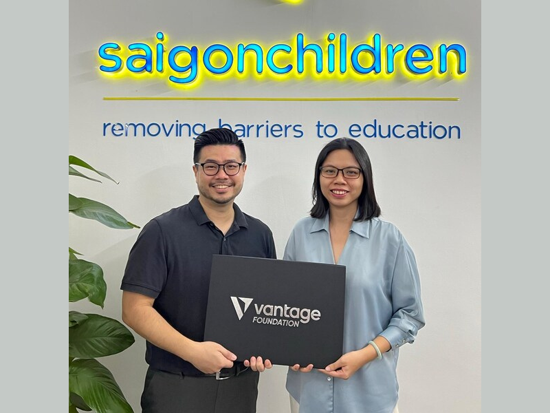 Vantage Foundation Supports Saigon Children's Charity