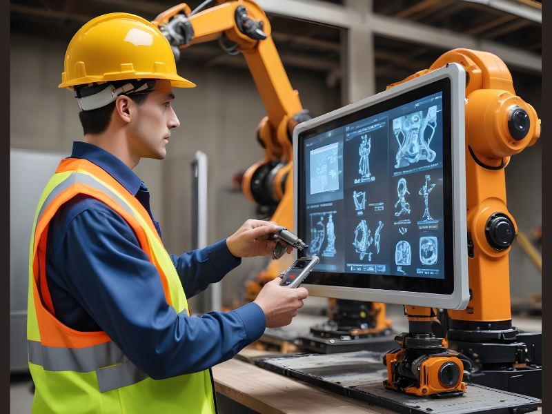 How has AI improved productivity in manufacturing