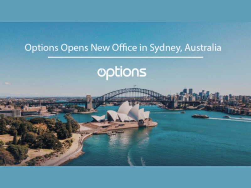 Options announces Landmark Global Expansion with Strategic Launch of New Office in Sydney, Australia