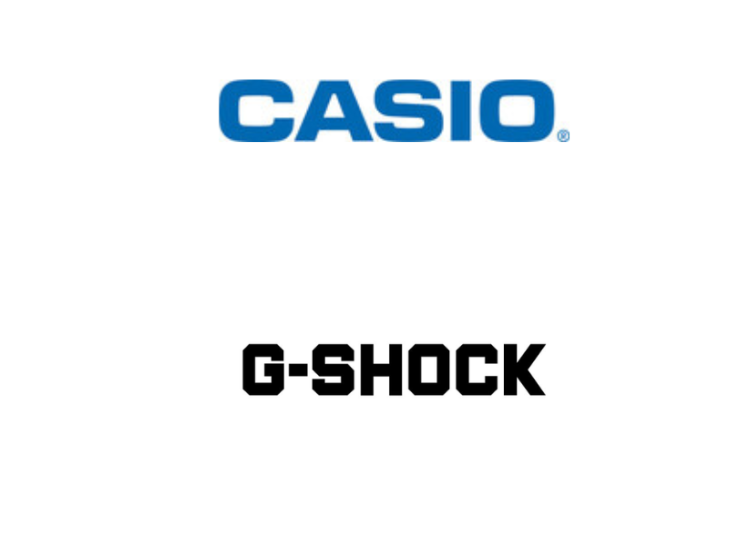 Casio and G-shok Logos taken from PRNews and G-shok Website