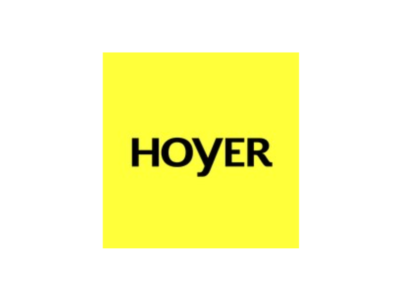 Logo taken from PR News wire provided by Hoyer