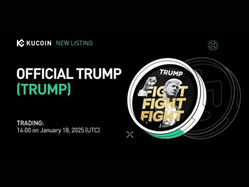 KuCoin Launches Official Trump Token on Spot Trading Platform