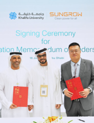 Sungrow Middle East and Khalifa University Sign MoU