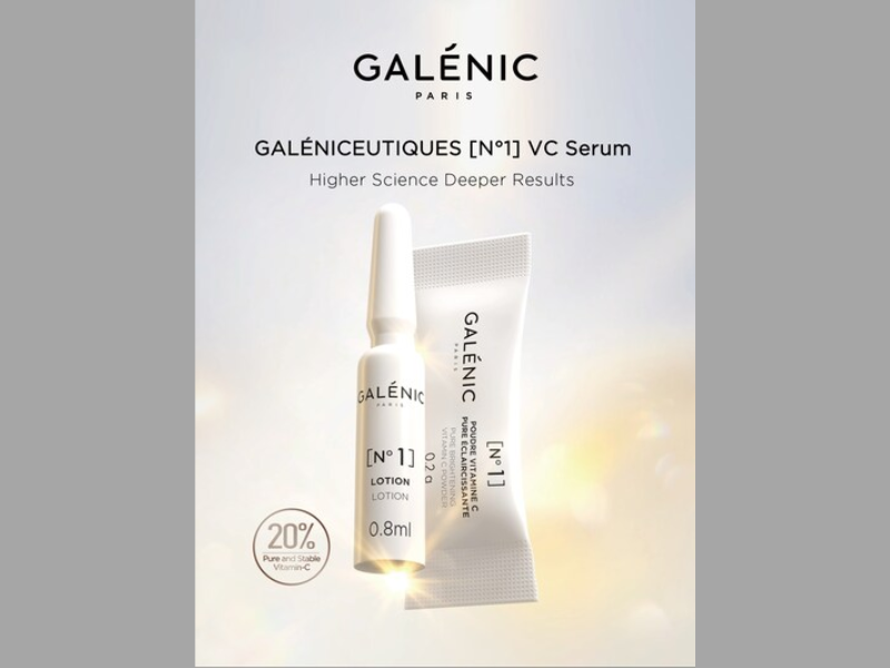 The No.1 Premium Brightening Essence Galéniceutiques [N°1] Image: taken from PR Newswire