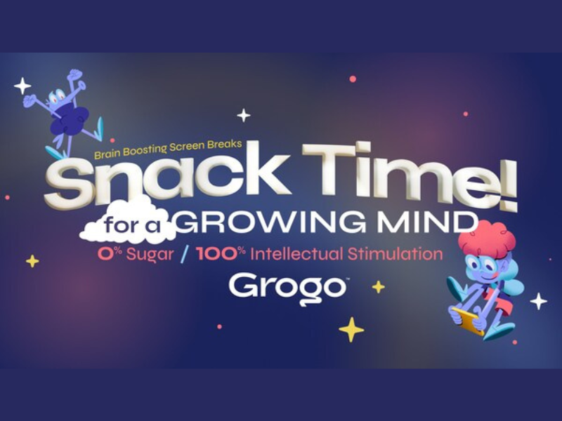 Grogo launches an Innovative App that Transforms Screen Time into Brain-Boosting Breaks for Kids