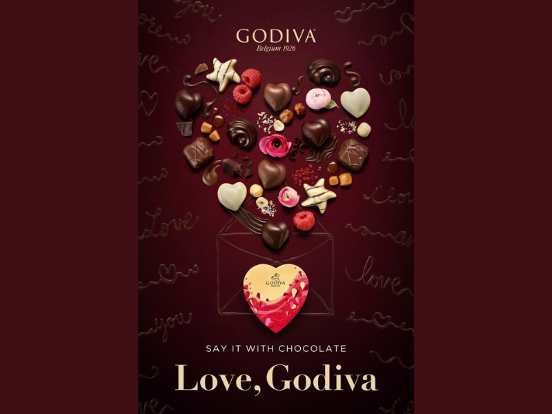 Premium Choculate Brand GODIVA unveils its 2025 Valentine Day’s Collection