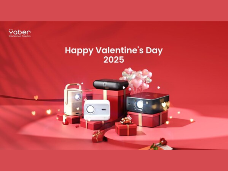 Yaber Valentine's Day Gift Guide Share Love with the Perfect Projector