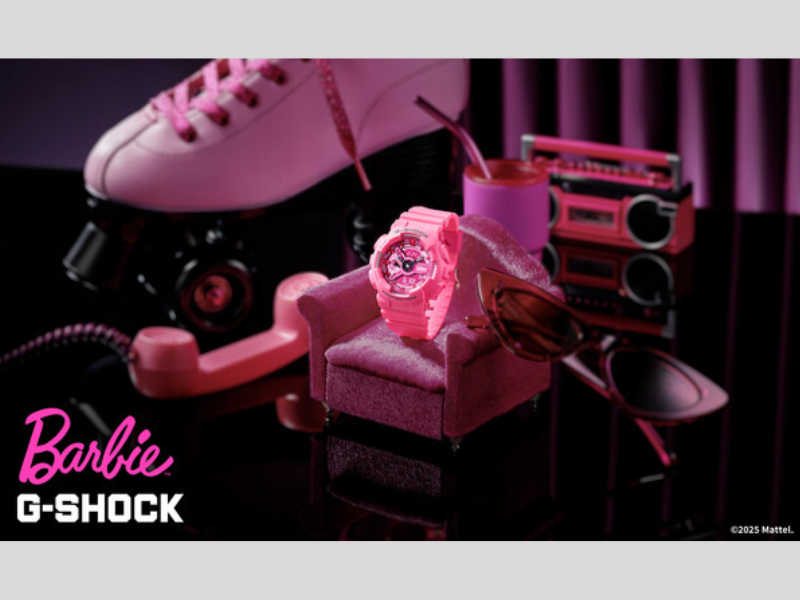 Casio releases G-SHOCK Collaboration with Barbie Image: PR Newswire