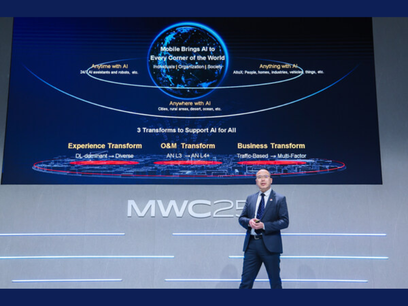 Huawei Cao Ming Launched AI-Centric 5