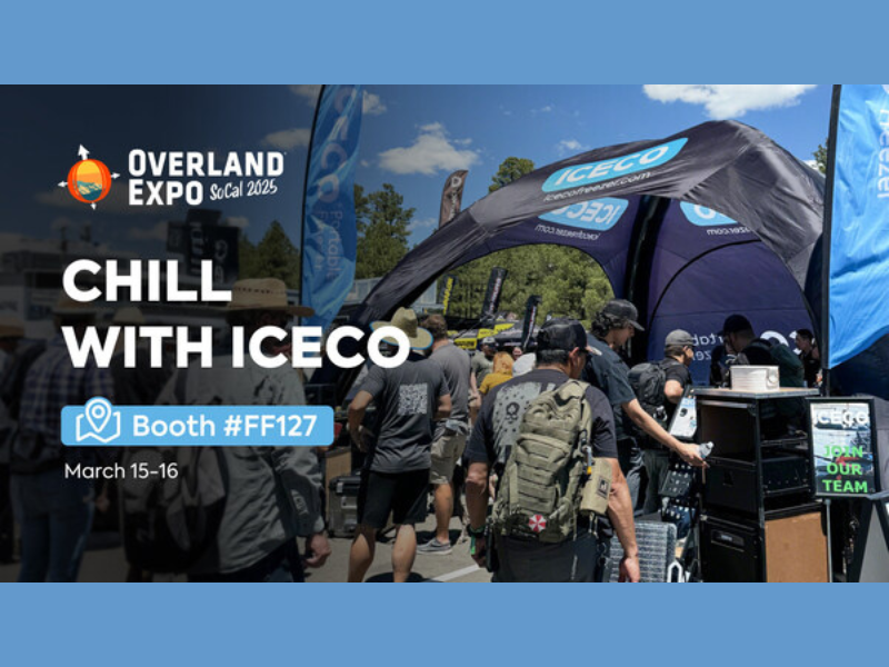 ICECO Unveils New Fridge Freezers at Overland Expo SoCal 2025