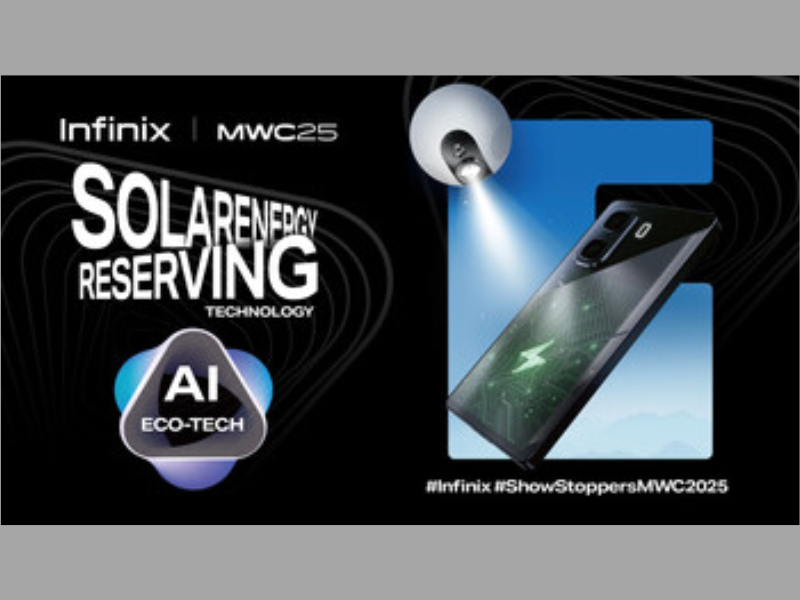 Infinix's SolarEnergy-Reserving Technology (Image: PR Newswire)