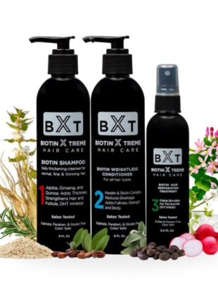Drug Free Natural Hair Loss Solutions for Men and Women (Photo Courtesy: PRNewswire)