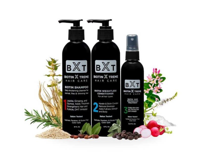 Drug Free Natural Hair Loss Solutions for Men and Women (Photo Courtesy: PRNewswire)