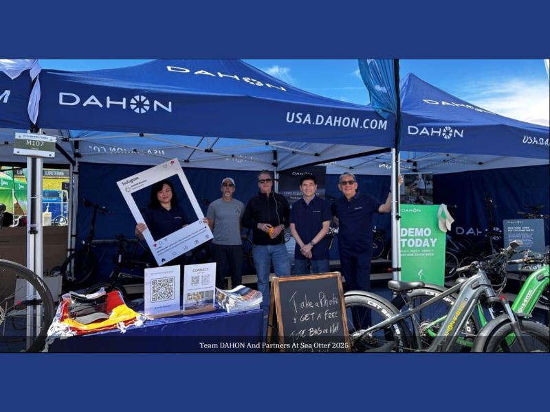 DAHON-V Powers Performance & Sustainability at Sea Otter Classic 2025 aa