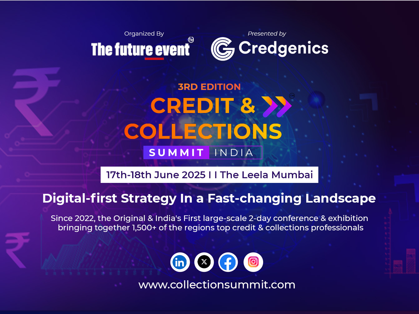 3rd Edition Credit & Collections Summit India 2025 800