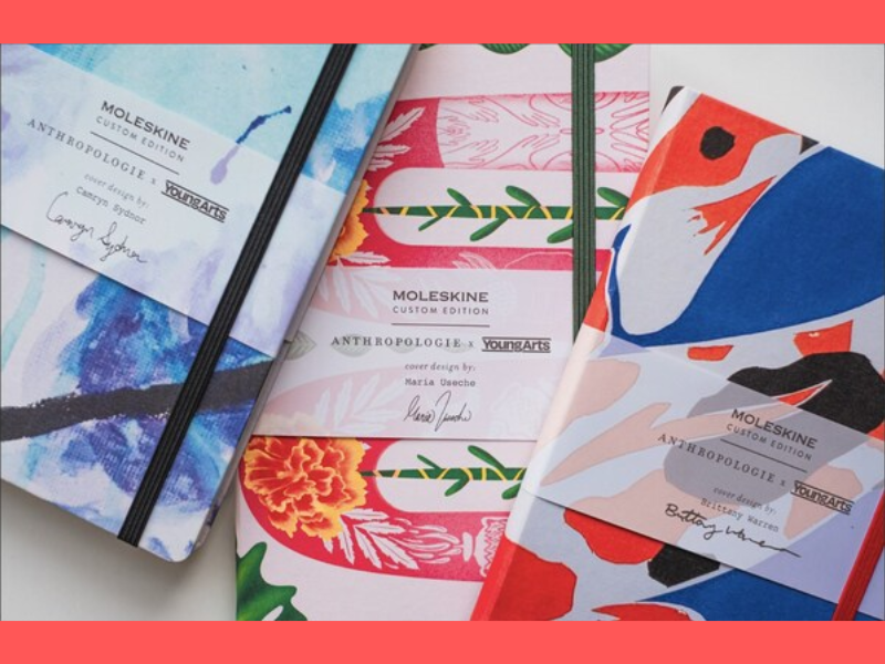Anthropologie and Moleskine Partner to Celebrate Emerging Artists (Courtesy: of Anthropologie on PRNewswire)
